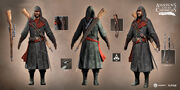 Nikolai's appearance in Assassin's Creed Chronicles: Russia