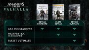 Edycje Assassin's Creed: Valhalla