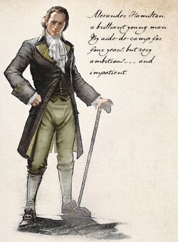 George Washington's notebook Alexander Hamilton