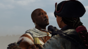 Agaté being confronted by Aveline