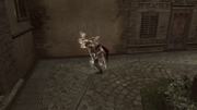 Ezio fighting the husband