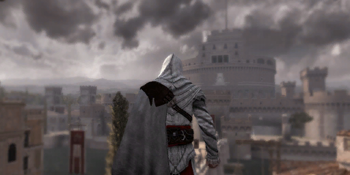 assassin creed brotherhood get back into castel sant