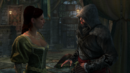 Ezio parla con Sofia.