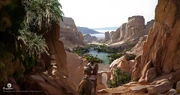 ACO Red Mountain Oasis - Concept Art.jpg (398 KB) Red Mountain oasis