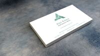 Alan rikkin business card