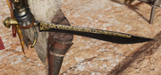 Bayek wielding the sword