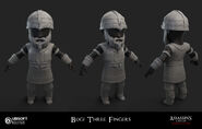 Modèle 3D sans textures de Bogi