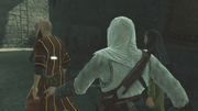 Altaïr robando el mapa.