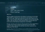 Pirmoji laiško nuo Viljamo dalis, atskleidžianti Žudikų padėtis Maskvoje, San Paule, Osakoje ir Denveryje