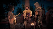 ACO Medjaÿ de l'Égypte 3.png (2,48 Mio) Cléopâtre faisant connaissance avec Bayek