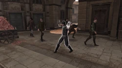 一个被毒药影响的卫兵