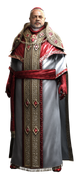 Модель персонажа в качестве папы римского