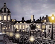 Desmond Miles und Lucy Stillman in Paris.