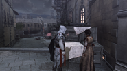 Ezio discute con Cristina.