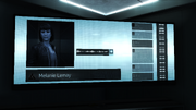 Melanie contacting the research analyst in the Bunker