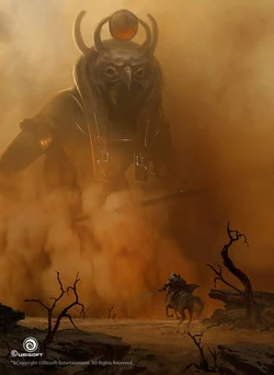 Concept art di Horus.