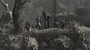 Malik and his men saving Altaïr