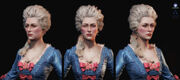 Marie Antoinette - Head Renders