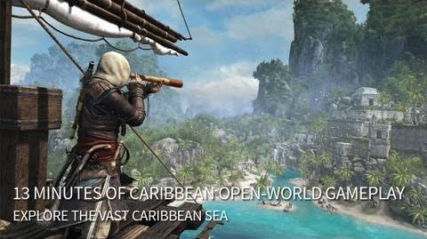 13 Minutes of Caribbean Open-World Gameplay Assassin's Creed 4 Black Flag North America