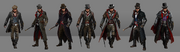 Various outfits of Jacob's