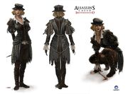 Concept art of the Thief's elite gear