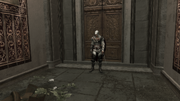 Ezio entering the Palazzo