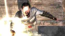 De appel zuigt het leven uit Abbas