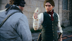 Arno agreeing to deliver the message