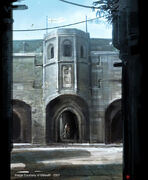 Concept art of a hospital in Acre