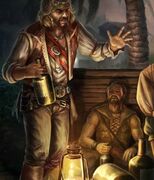 Memories art of Rackham along with other pirates