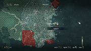 In-game map of Havana