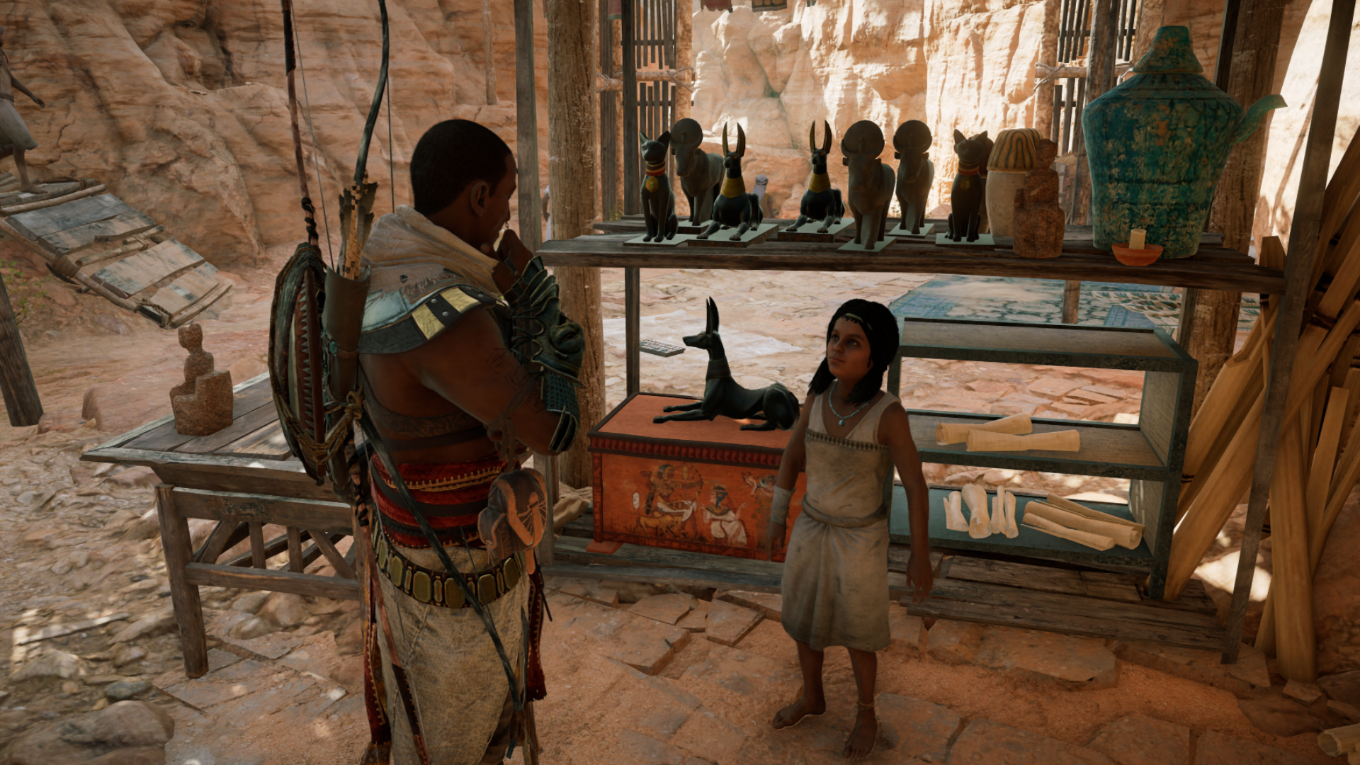 assassins creed origins new kid in town