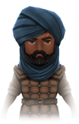 Hamid's avatar in Rebellion's character menu