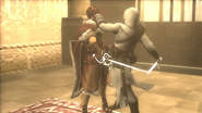 Altaïr assassinant Shahar