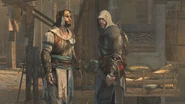 Ezio parla con Yusuf.