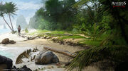 AC4 Island Hideout - Concept Art