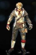 Le Costume de Guerrier pour Fillian McCarthy.