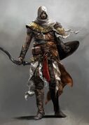 Concept art of Bayek