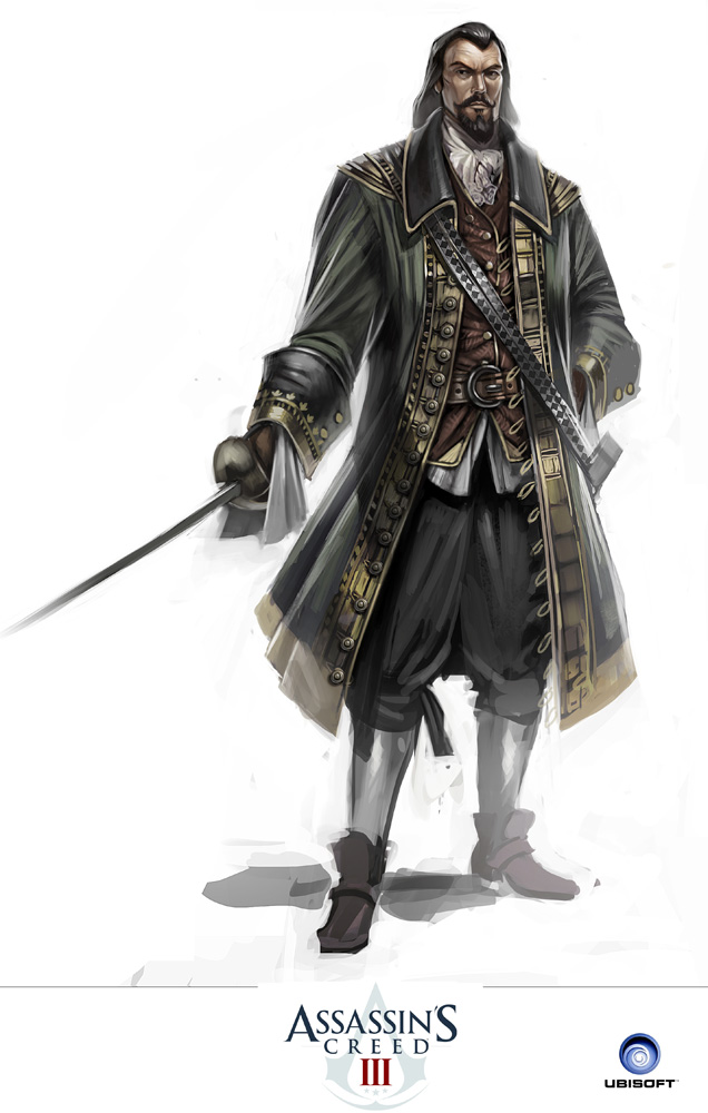 Assassin's Creed III Concept Art & Characters