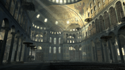 Interior of the Hagia Sophia