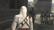 Rauf pidiendo la ayuda de Altaïr.