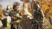 Mercenary dialogue - Assassin's Creed Odyssey