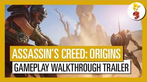 Assassin's Creed Origins E3 2017 Gameplay Walkthrough Trailer