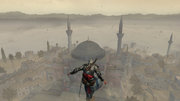 Ezio on the vantage point