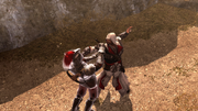 Ezio assassinating the tactician