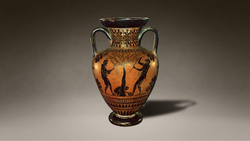 DTAG - Amphora depicting scene of harvest