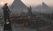 ACO Giza Plateau Concept Art