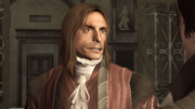 Giovanni confronting Ezio.