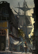 AC4BF Docked - Concept Art