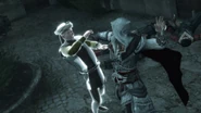 Ezio assassinant le premier conspirateur